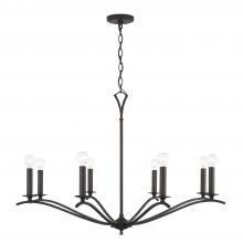 Capital Canada 442881OB - 8 Light Chandelier