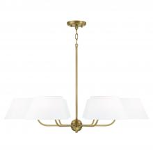 Capital Canada 450461AD - 6 Light Chandelier