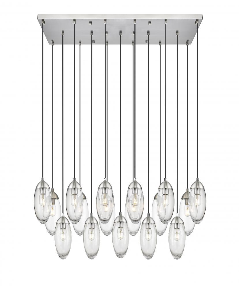 17 Light Linear Chandelier