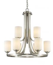 Z-Lite 435-9BN - 9 Light Chandelier