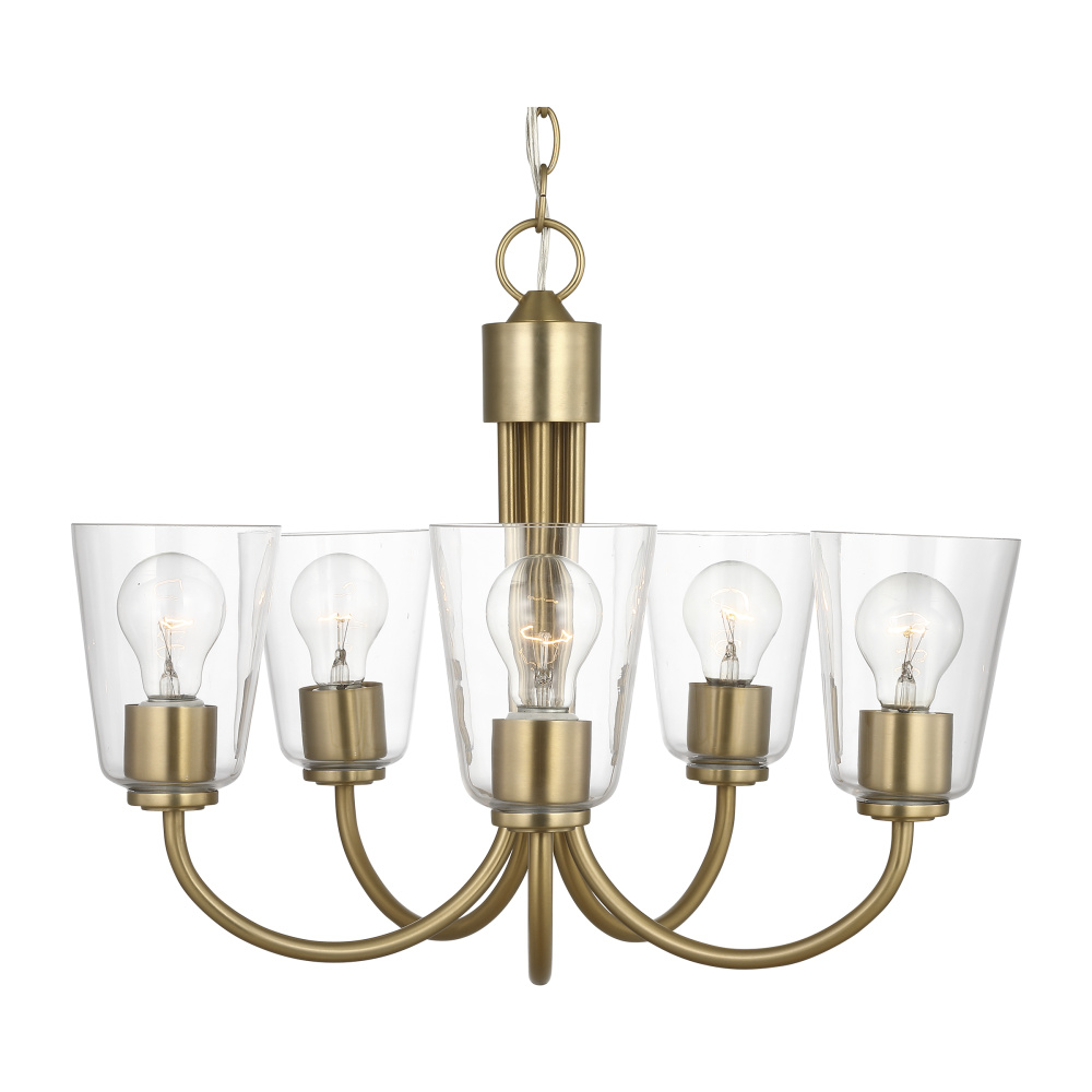 Miles Five Light Chandelier