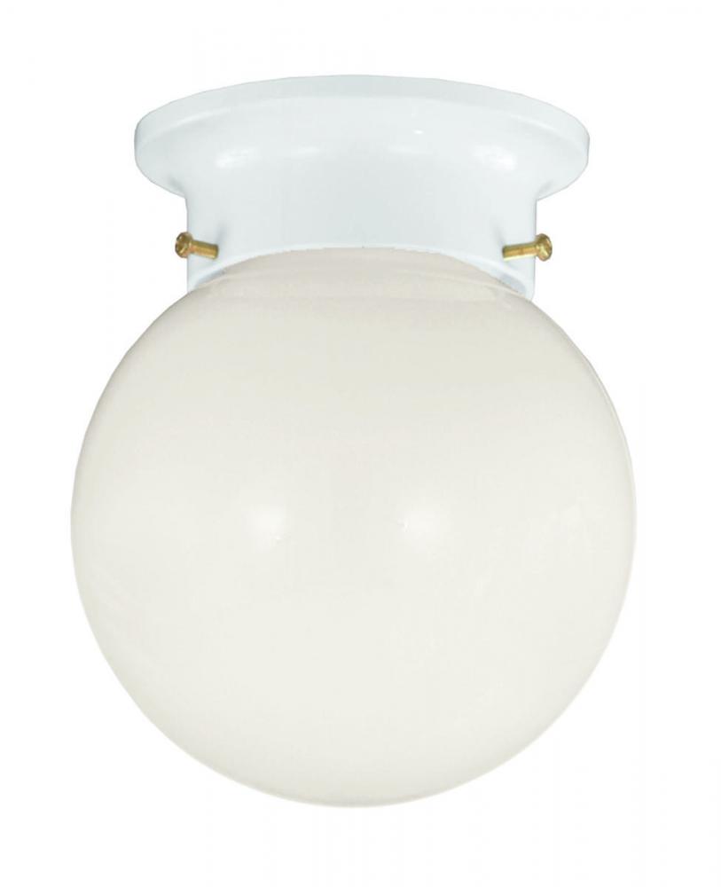 1-Light Ceiling Light in White