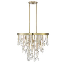 Savoy House Canada 1-1846-4-127 - Livorno 4-Light Chandelier in Noble Brass