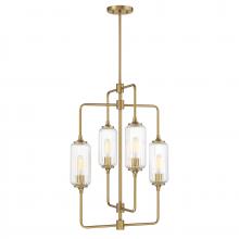 Savoy House Canada 1-3023-4-322 - Holton 4-Light Chandelier in Warm Brass