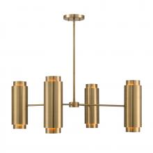 Savoy House Canada 1-4180-8-127 - Lio 8-Light Chandelier in Noble Brass by Breegan Jane