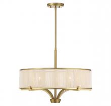 Savoy House Canada 1-7751-5-322 - Wynwood 5-Light Chandelier in Warm Brass