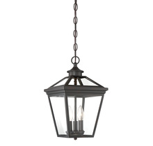 Savoy House Canada 5-146-13 - Ellijay 3-Light Outdoor Hanging Lantern in English Bronze