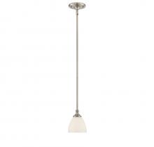 Savoy House Canada 7-1010-1-SN - Herndon 1-Light Mini-Pendant in Satin Nickel