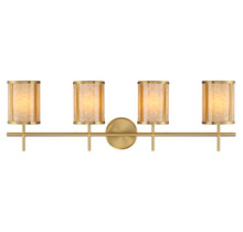 Savoy House Canada 8-2055-4-322 - Camden 4-Light Bathroom Vanity Light in Warm Brass