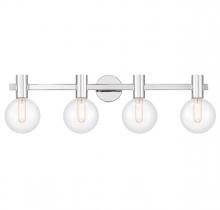 Savoy House Canada 8-3076-4-11 - Wright 4-Light Bathroom Vanity Light in Chrome