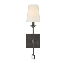 Savoy House Canada 9-9004-1-88 - Lorainne 1-Light Wall Sconce in Oxidized Black