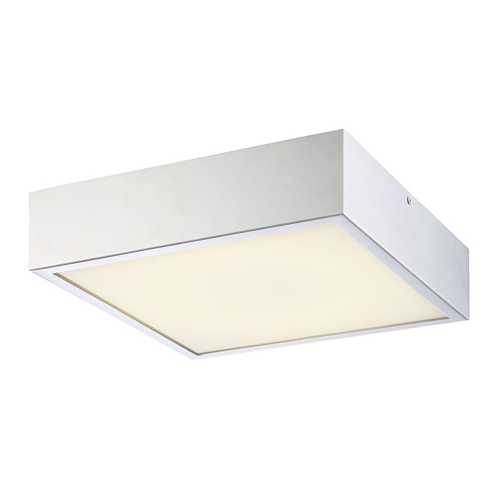 ACARA,1LT LED FLUSH,LRG,20W,CH