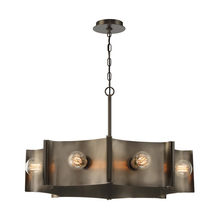 Eurofase 38428-012 - Metallo, 8LT , Chandelier, Vn/bkn