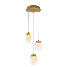 Eurofase 38042-010 - Paget, 3LT , LED, Cha, Gold