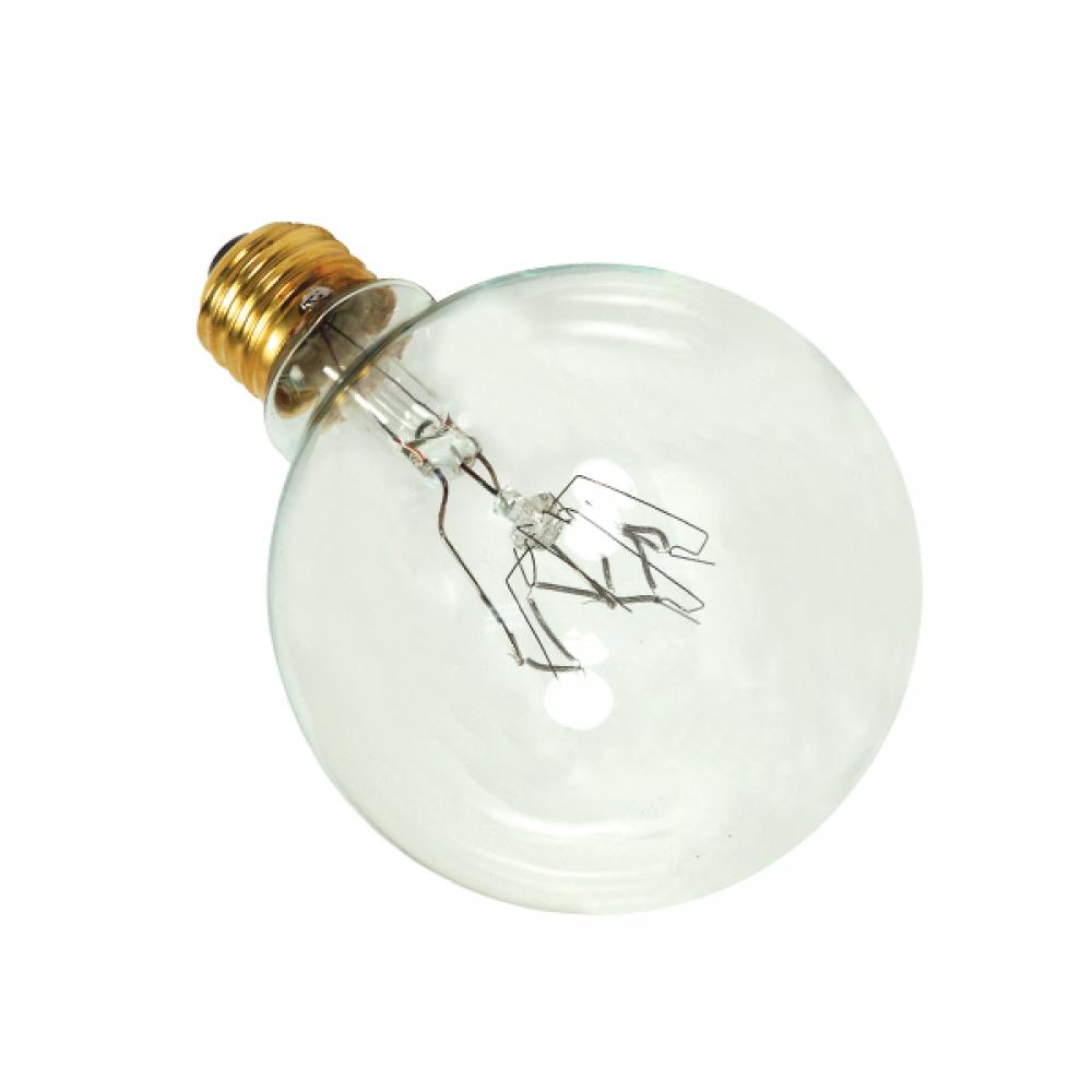 400 Watt G30 Incandescent; Clear; 2000 Average rated hours; 6000 Lumens; Medium base; 120 Volt