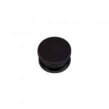 Satco Products Inc. 90/1809 - Brass Lock-Up Cap; 1/8 IP; 9/16" Diameter; 1/4" Height; Black Finish