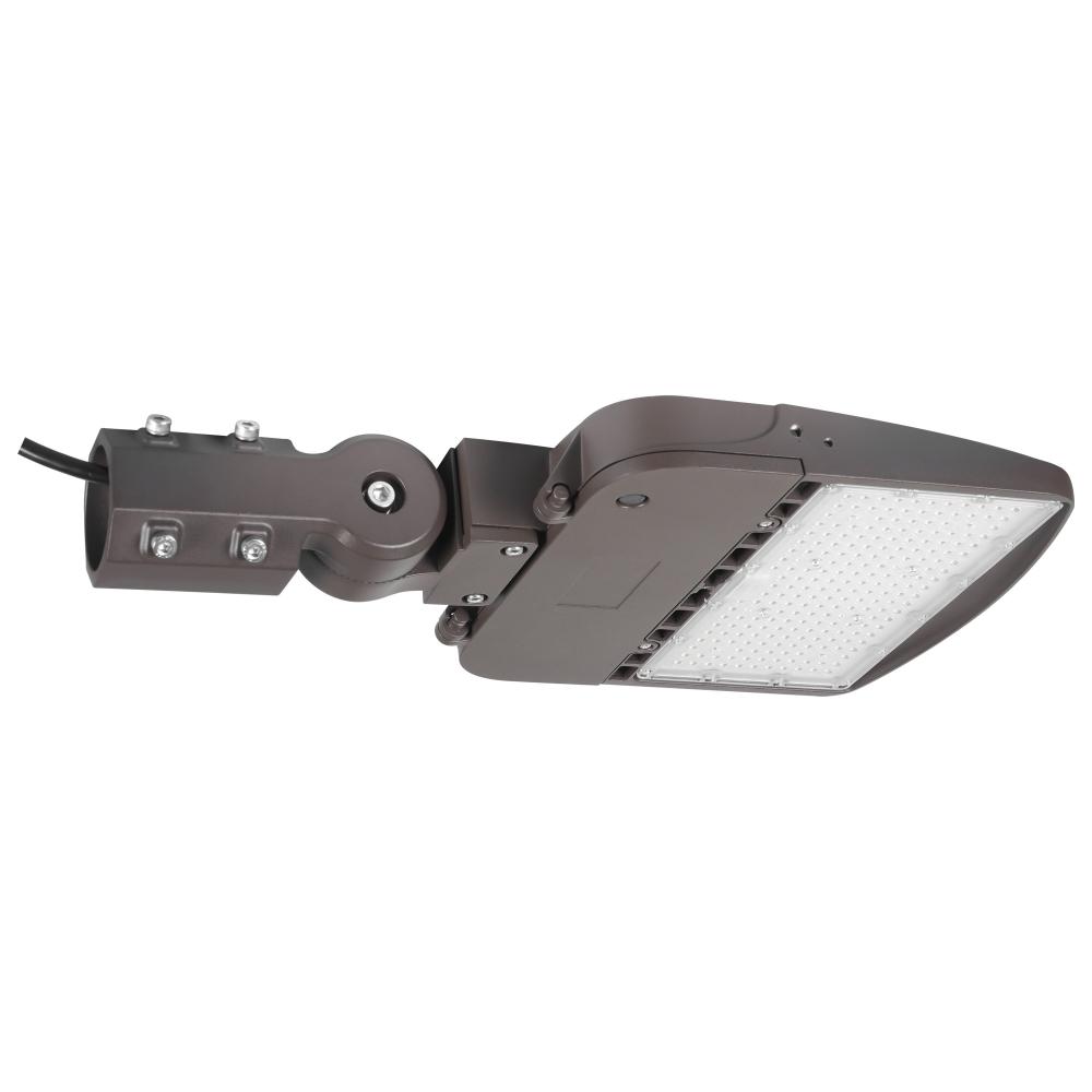 LED Area Light Type III; 150W; Bronze Finish; 5000K; 120-277V