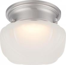 Nuvo 62/613 - Bogie - LED Flush Fixture with Frosted Glass