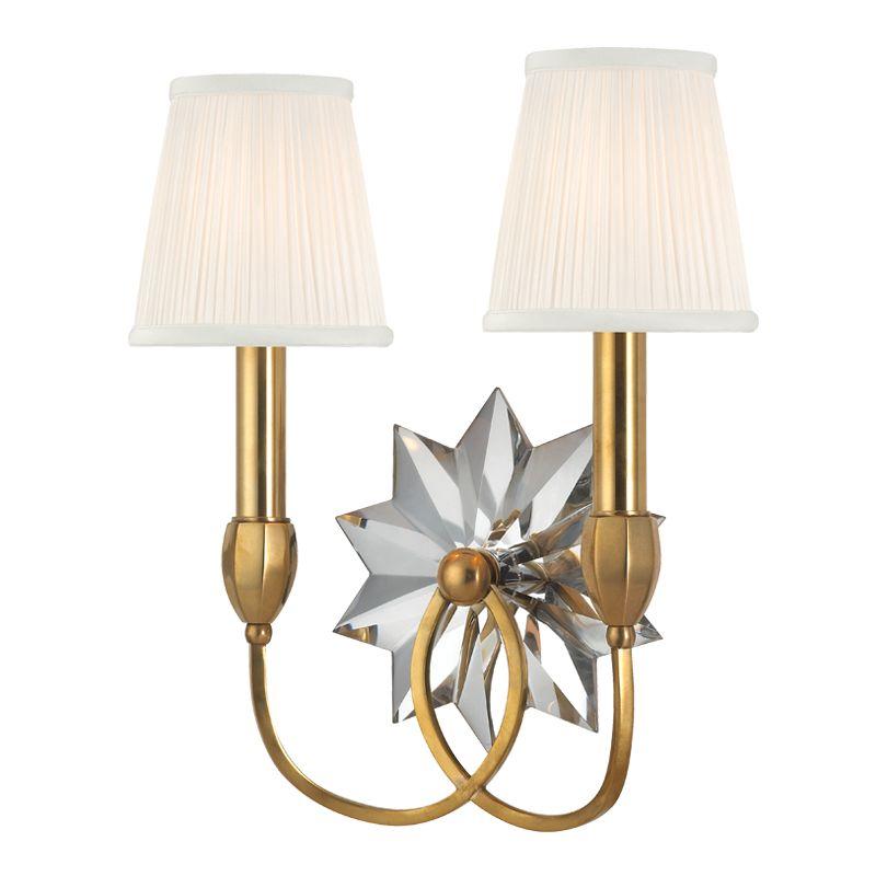 2 LIGHT WALL SCONCE