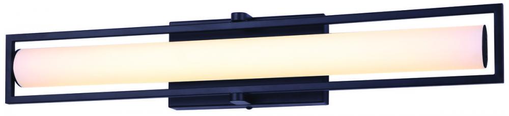 Jori LED Integrated Vanity Light, Black Finish