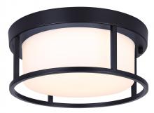 Canarm LOL673BK - VERO, BK Color, LED Outdoor Flush Mount Light, 20W Int. LED, 1400 lm, 3/4/5000K 3CCT , AC Driver