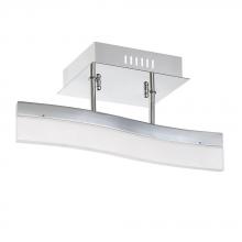 Kendal PF7715SF-CH - CERV series 15 inch LED Chrome Semiflush