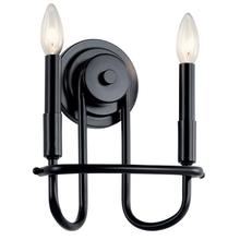 Kichler 52308BK - Wall Sconce 2Lt