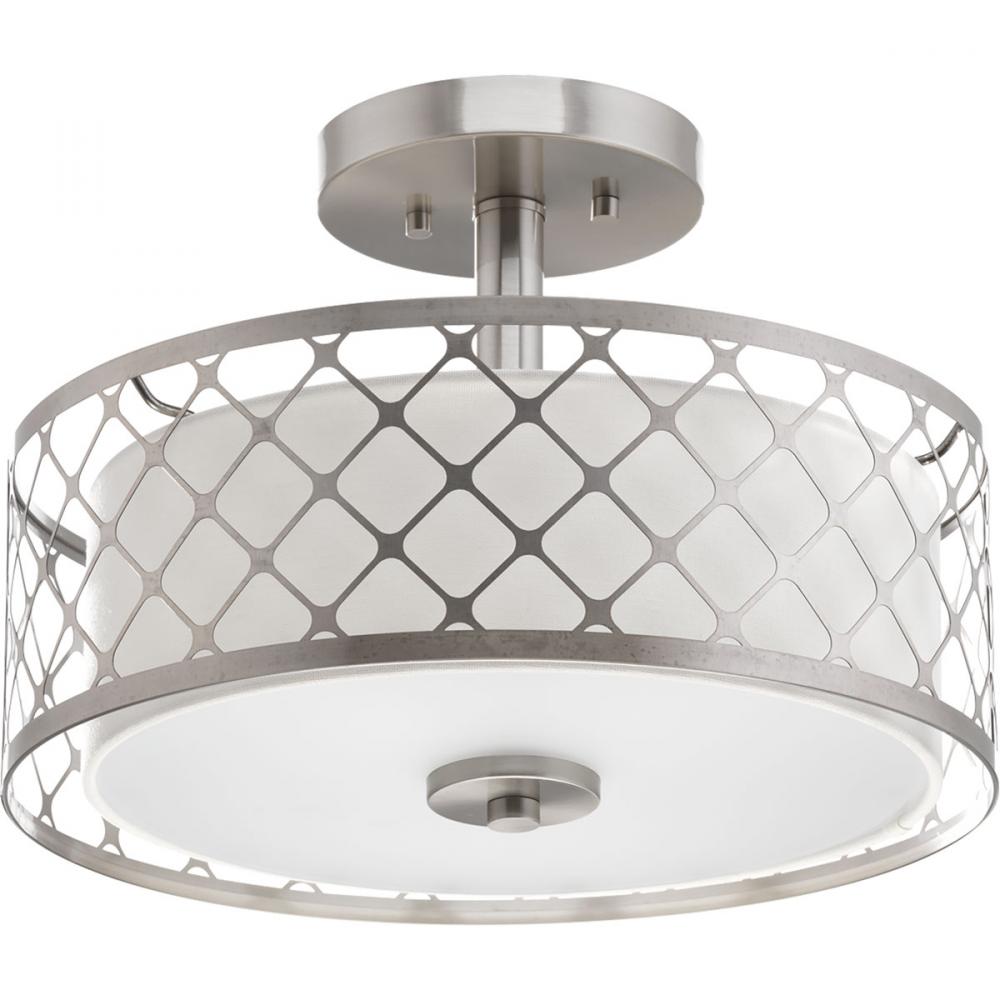 Mingle LED Collection 14" Semi-Flush Mount