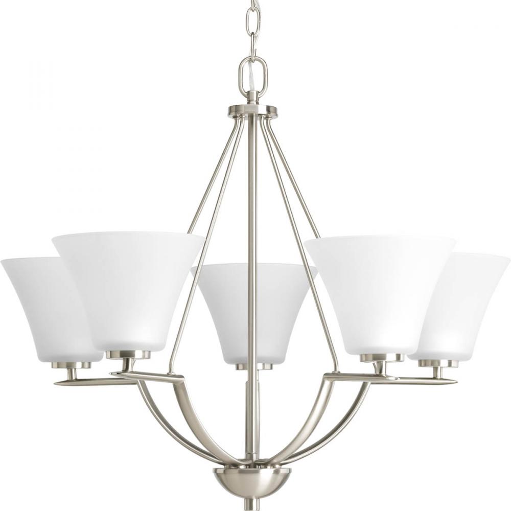 P4623-09 5-100W MED CHANDELIER