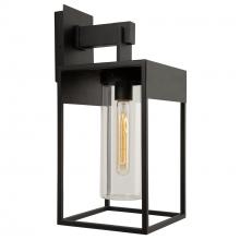 Artcraft AC8272BK - Weybridge 1 Light Outdoor Wall Light Black