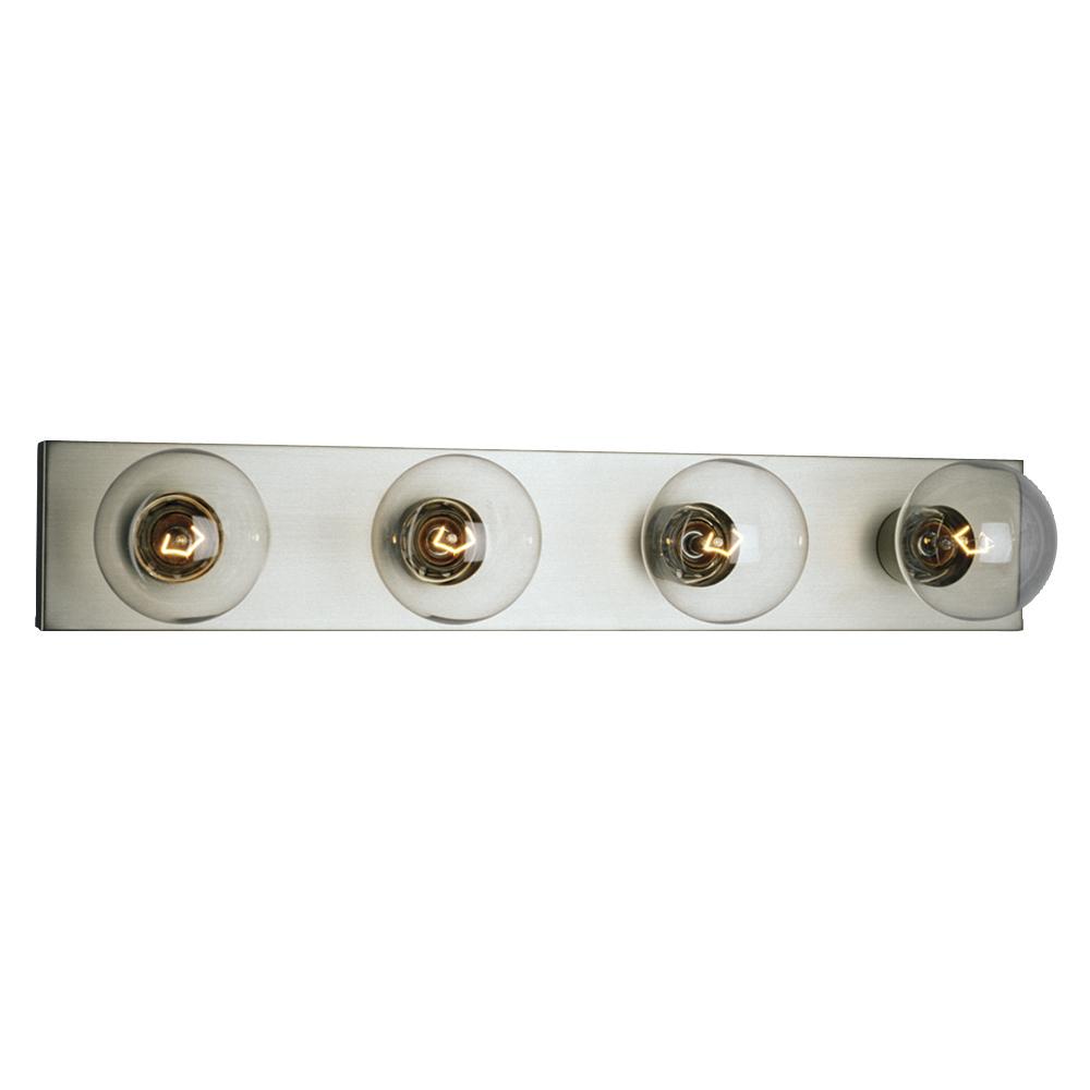 Four Light Vanity Bar - Pewter