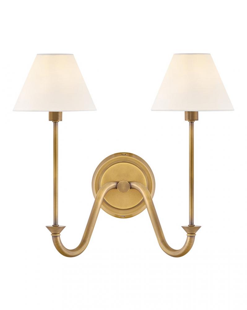 Medium Two Light Sconce