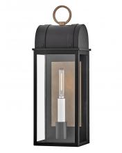 Hinkley Canada 10660BK-BU - Medium Wall Mount Lantern