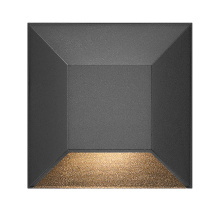 Hinkley Canada 15222BK - 12V Square Deck Sconce