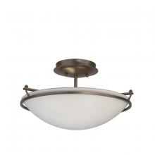 Hubbardton Forge - Canada 124302-SKT-05-GG0047 - Plain Small Semi-Flush