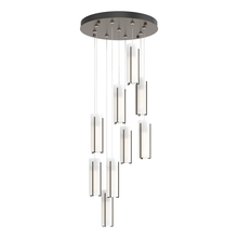 Hubbardton Forge - Canada 131104-SKT-STND-05-GG0065 - Exos Glass 9-Light Pendant