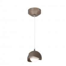 Hubbardton Forge - Canada 161183-SKT-STND-05-05-GG0711 - Brooklyn Double Shade Low Voltage Mini Pendant