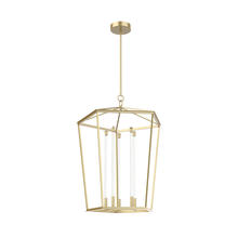 Alora Lighting PD317129NB - Delphine Natural Brass LED Pendant