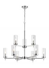 Visual Comfort & Co. Studio Collection 3190309EN-05 - Nine Light Chandelier