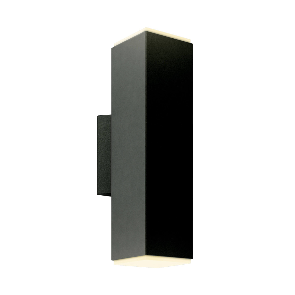 Up and down square LED cylinder