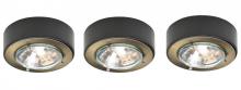 Dals XK107R3-AB - Three Light Brass Puck Light