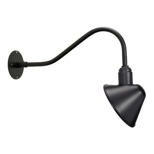 Down Exterior Lighting Black