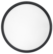 Russell Lighting FM5613/BK - Disc- LED 5CCT 13" Flush Mount in Black