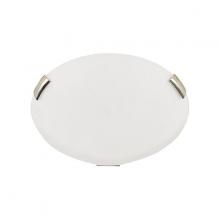 Russell Lighting 315-712/BCH - Lunar Flush Mount Brushed Chrome