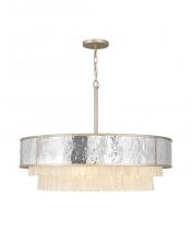 Fredrick Ramond FR32708CPG - Large Drum Chandelier