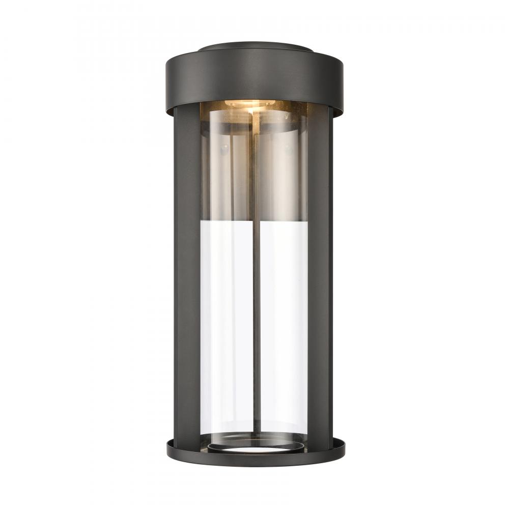 Brillis 16'' High 1-Light Outdoor Sconce - Matte Black