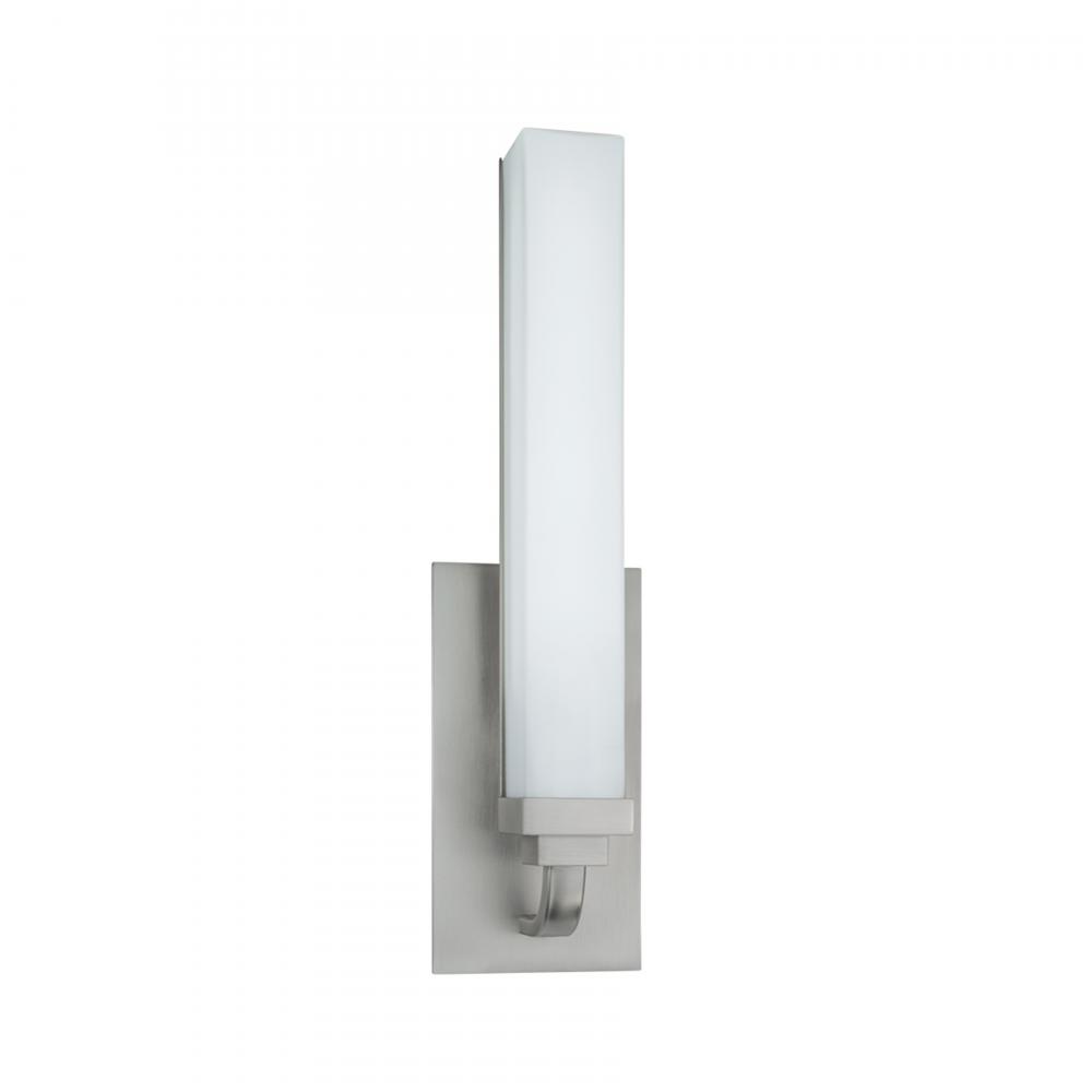 Tetris 16'' High Integrated LED Sconce - Brushed Nickel