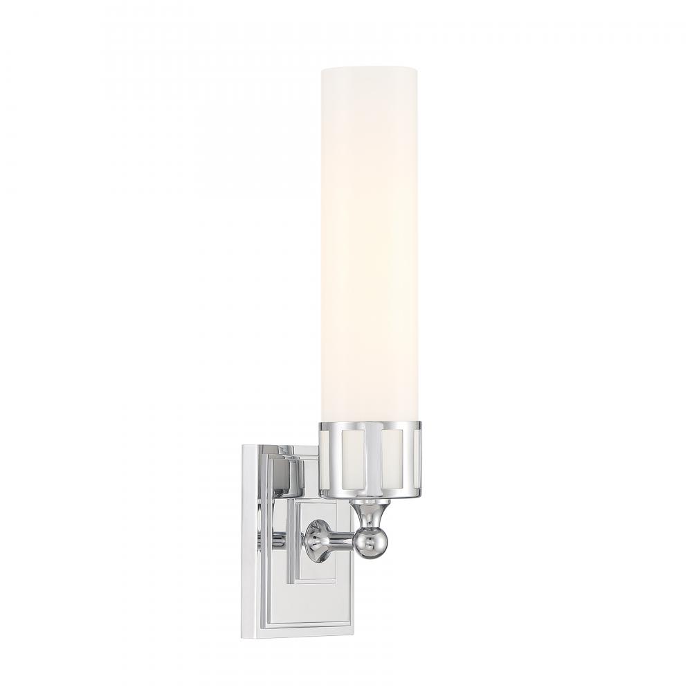 Astor 14.75'' High 1-Light Sconce - Chrome