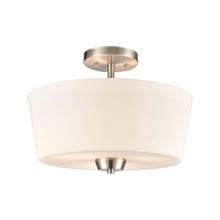 ELK Home CN310282 - Thomas - Winslow 15'' Wide 3-Light Semi Flush Mount - Brushed Nickel