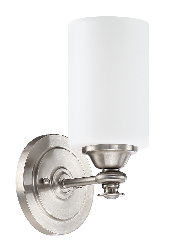 Dardyn 1 Light Wall Sconce in Brushed Polished Nickel